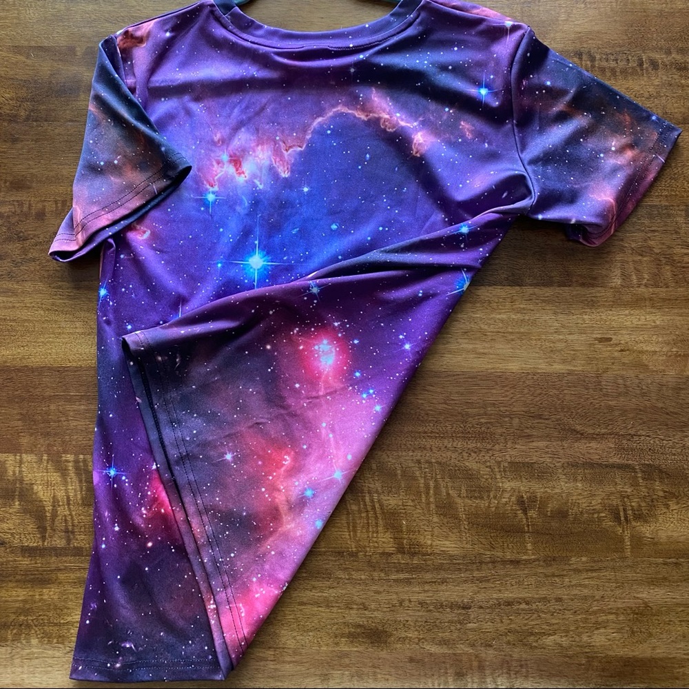 Cosmic galaxy star shirt